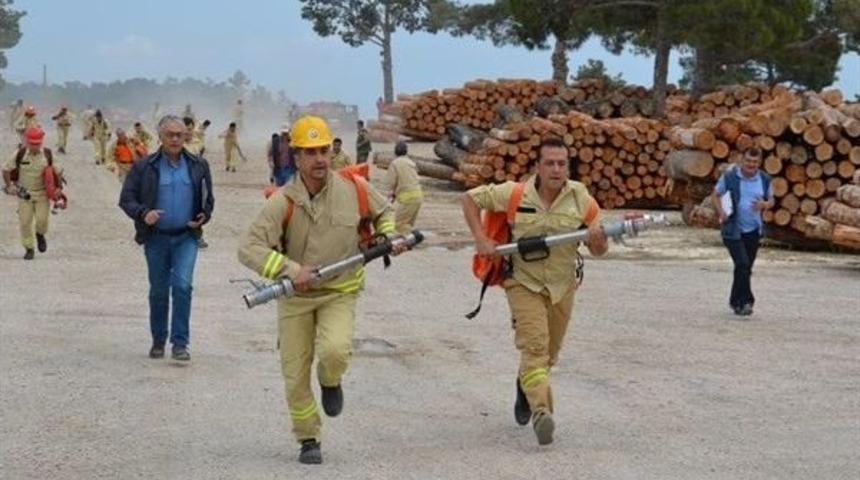 Mersin&rsquo;de Ormancılar Yangın Sezonuna Hazır