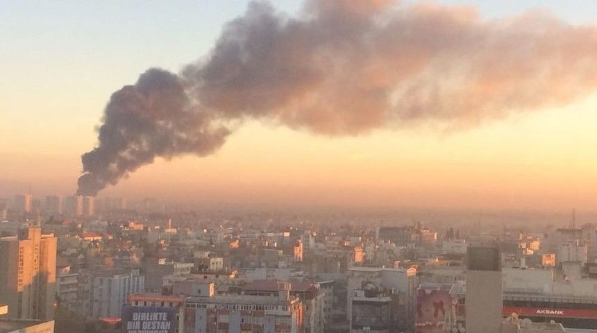 Yemeklik Yağ Deposunda Yangın