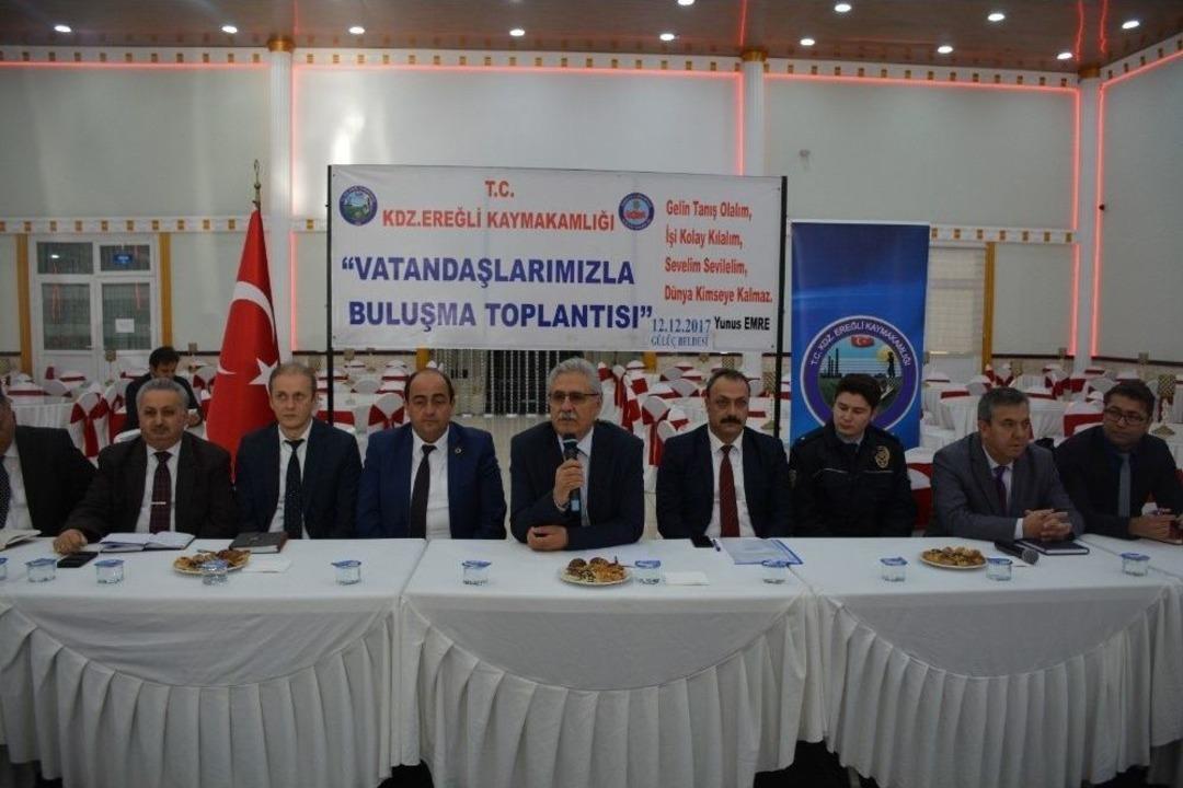 Kaymakam Madenoğlu G&uuml;l&uuml;&ccedil;&rsquo;ten Memnun Ayrıldı