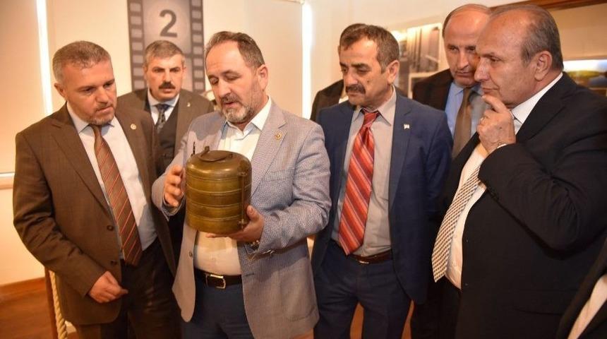 Ak Parti Heyeti, Taşk&ouml;pr&uuml; Kent M&uuml;zesi&rsquo;ni Ziyaret Etti