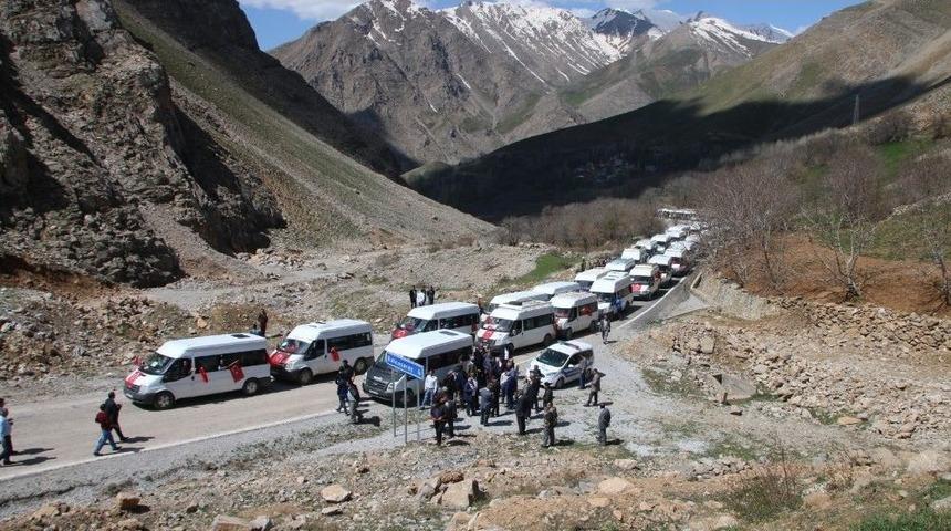 Bah&ccedil;esaray&rsquo;da Cumhurbaşkanı Erdoğan Heyecanı