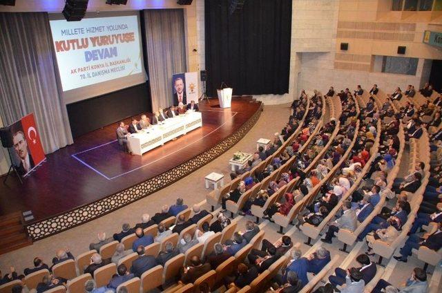 Ak Parti Konya İl Başkanlığı 70. İl Danışma Meclisi Gerçekleştirildi