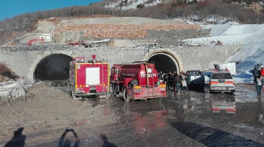 T&uuml;nel İnşaatında Yangın