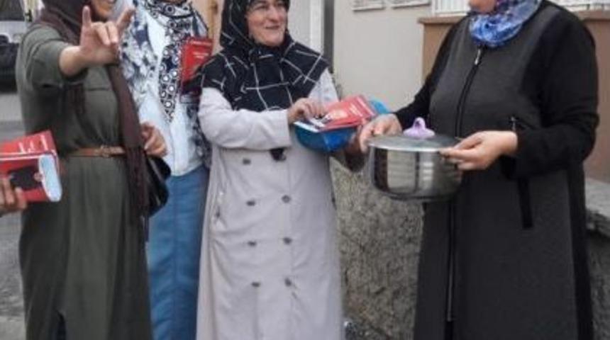 Mhp’li Kadınlardan Yoğun Seçim Çalışması