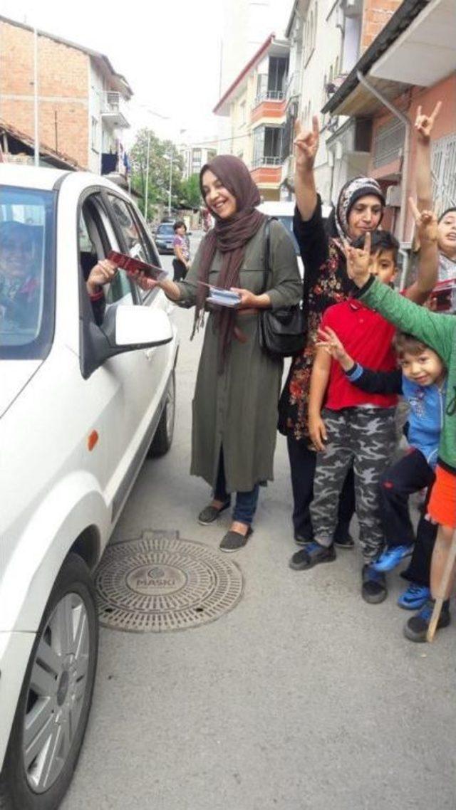 Mhp’li Kadınlardan Yoğun Seçim Çalışması