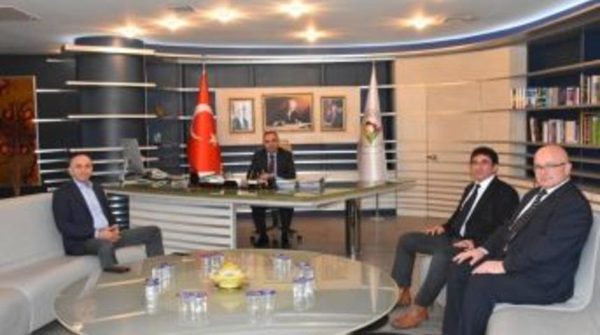 Orman B&ouml;lge M&uuml;d&uuml;r&uuml;nden Başkan Ay&rsquo;a Ziyaret