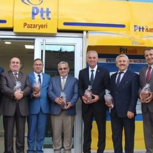 Ptt Pazaryeri Hizmet Binası Açıldı