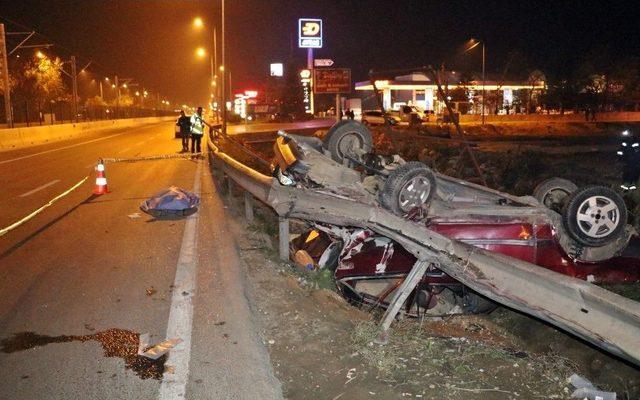 Antalya’da Trafik Kazası: 1 Ölü, 3 Yaralı