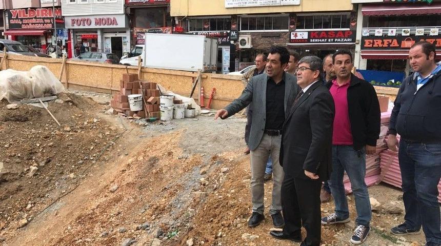 Başkan Can &Ccedil;alışmaları Yerinde İnceledi