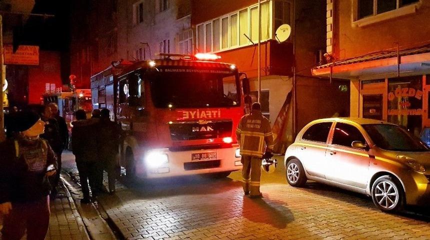 Elektrikli Şofben Yangın &Ccedil;ıkarttı