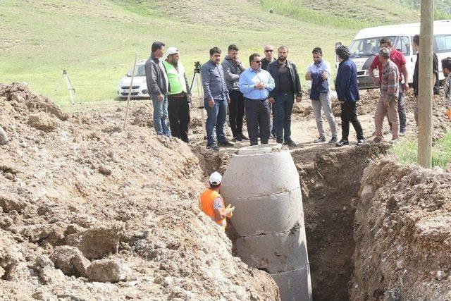 Vaski’den Karpuzalan’a Kanalizasyon Hattı