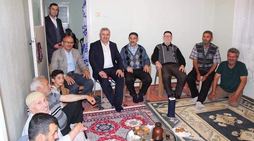 Başkan Baran’ın Ev Ziyaretleri Sürüyor