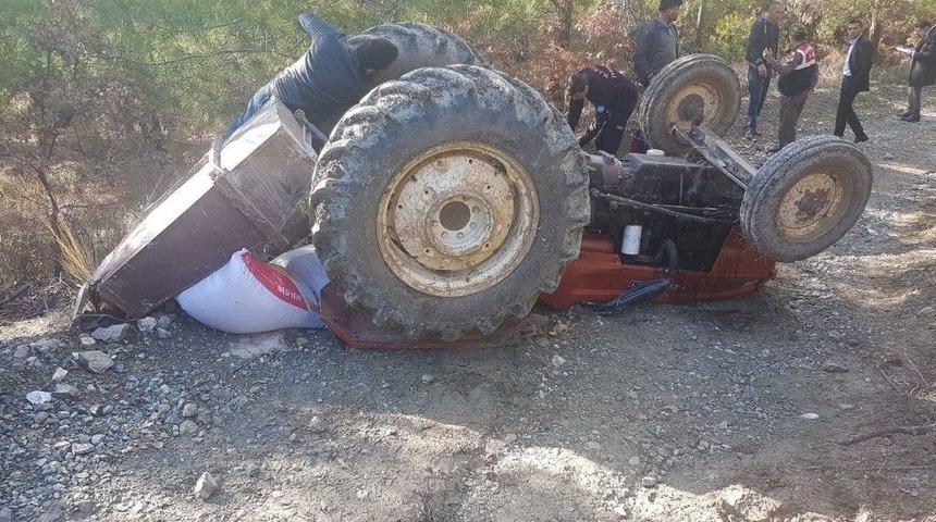 G&ouml;rdes&rsquo;te Trakt&ouml;r Kazası: 1 &Ouml;l&uuml;