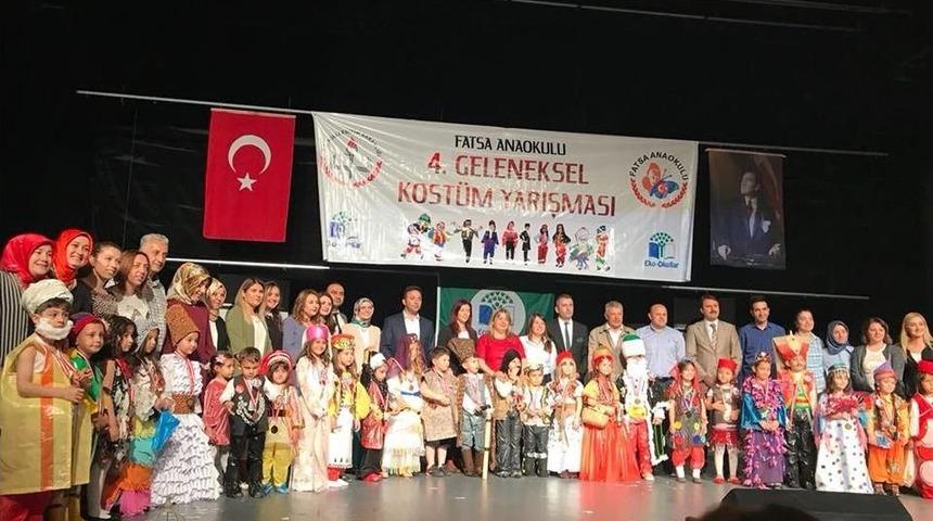 Fatsa&rsquo;da Atık Ve Materyal Konulu Kost&uuml;m Yarışması