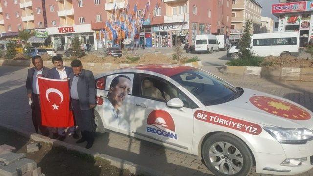 Erdoğan’a Destek İçin Yollarda