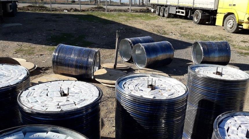 Fı&ccedil;ı İ&ccedil;inde Ka&ccedil;ak Sigara Sevkiyatına Polis Engeli