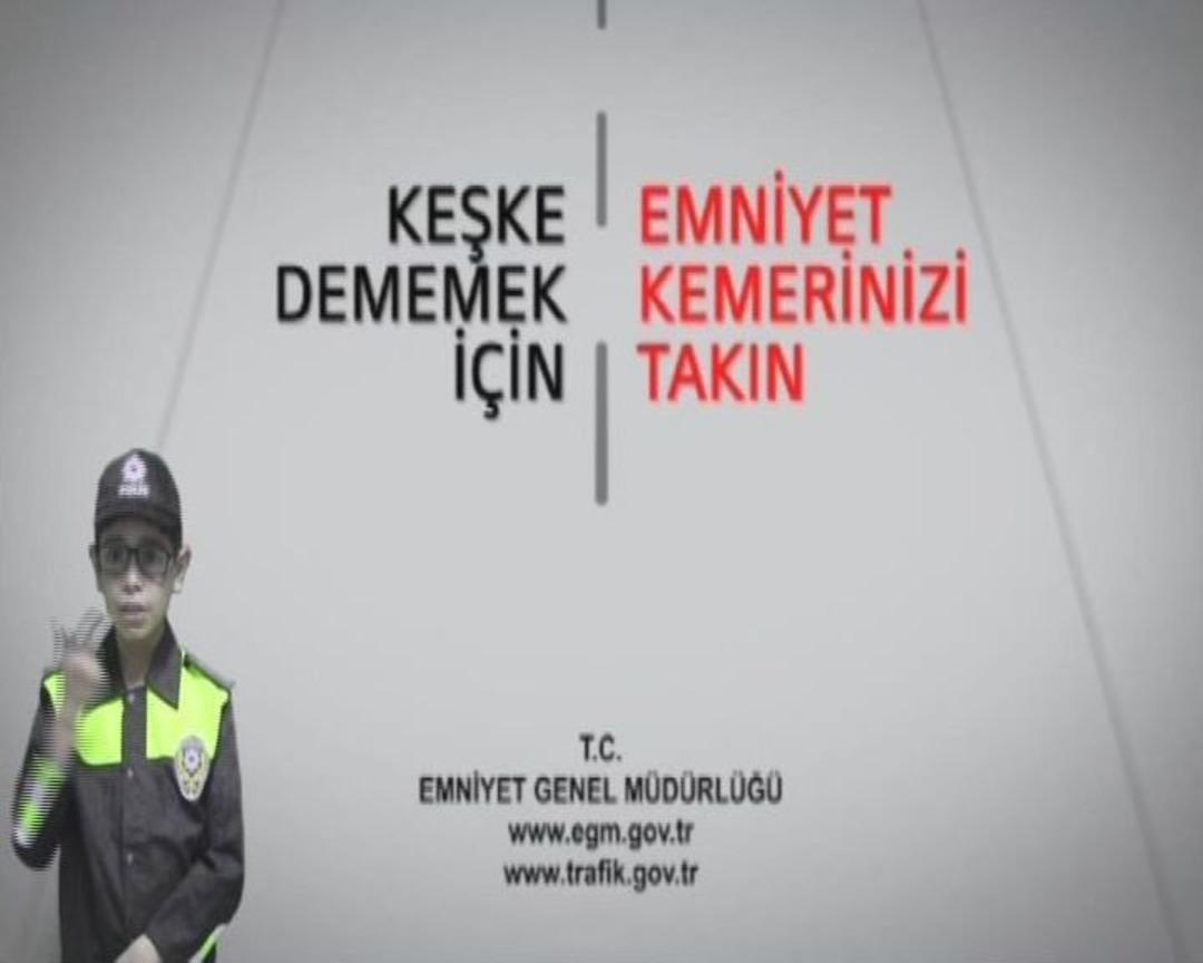 Trafik Spotlarını İşaret Diline &Ccedil;evirdiler