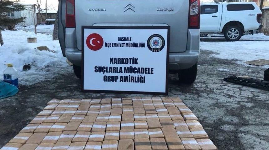 Van’da 50 Kilo Eroin Ele Geçirildi