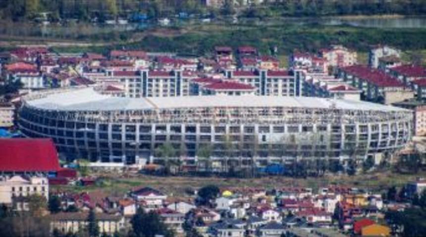 Ordu Stadı&rsquo;nın Y&uuml;zde 70&rsquo;i Tamamlandı