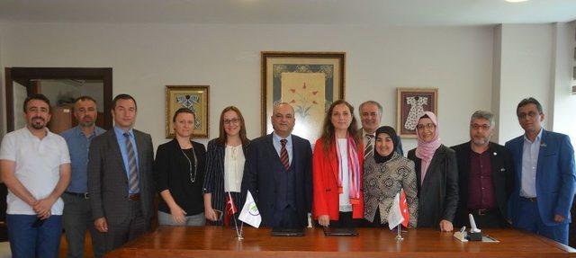 Düzce Üniversitesi İşbirliği Protokollerine Hızla Devam Ediyor