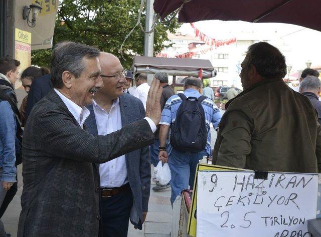 Başkan Ataç Esnaf Ziyaretlerini Sürdürüyor