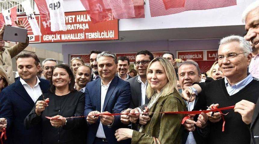 Başkan Uysal, Partisinin Mahalle Temsilciliği A&ccedil;ılışına Katıldı