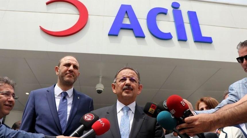 Bakan &Ouml;zhaseki: "kayseri Şehir Hastanesinde Paralı Ve Pahalı Diye Bir Şey Yok"