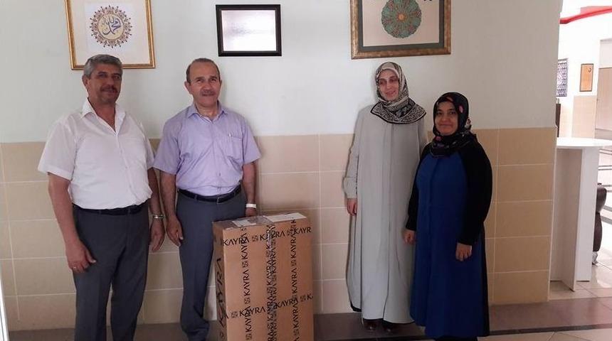 İmam Hatip &Ouml;ğrencilere Alışveriş &Ccedil;eki