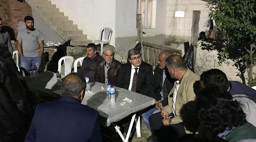 Başkan Can&rsquo;dan Taziye Evine Ziyaret