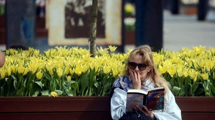 Taksim Meydanı&rsquo;nda Lale Zamanı