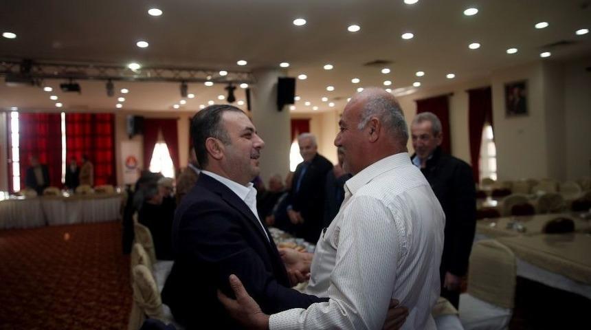 Başkan Ercan Muhtarlarla Kol Kola