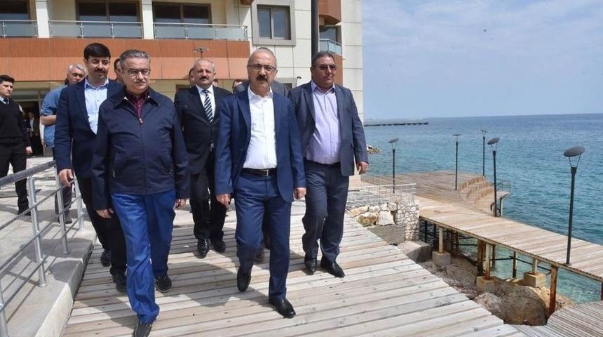 Bakan Elvan, Silifke İl&ccedil;esinde İncelemelerde Bulundu