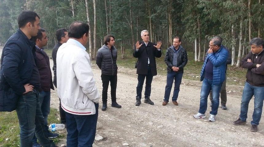 Kayseri Orman B&ouml;lge M&uuml;d&uuml;rl&uuml;ğ&uuml; Teknik Ekibi, Mersin&rsquo;de Orman Sahalarını İnceledi