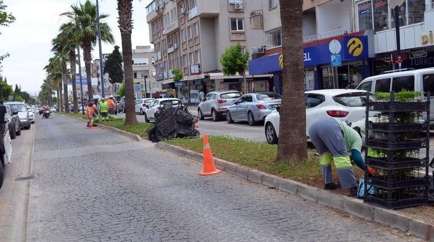 Didim Belediyesinden Peyzaj &Ccedil;alışmaları