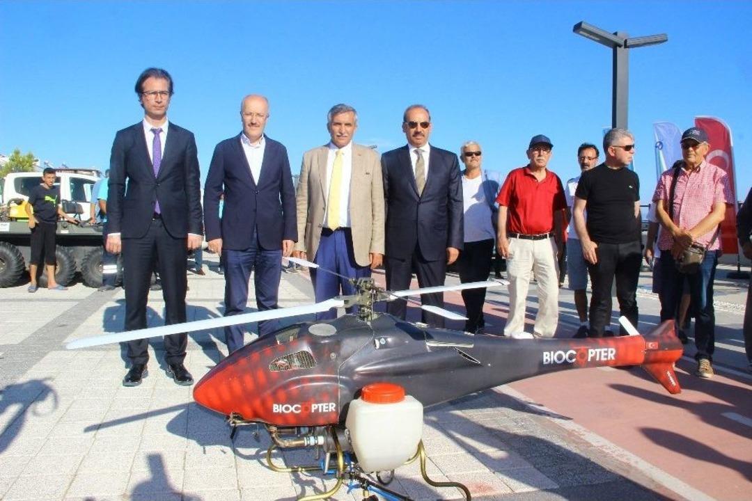 Tankla, Helikopter İle Haşereye Savaş A&ccedil;tılar