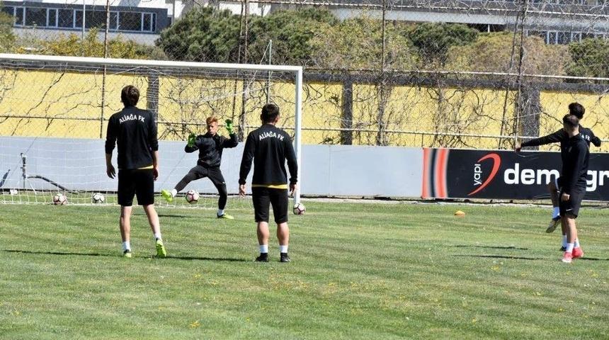 Aliağaspor Kritik Çeşme Maçının Hazırlıklarını Sürdürüyor