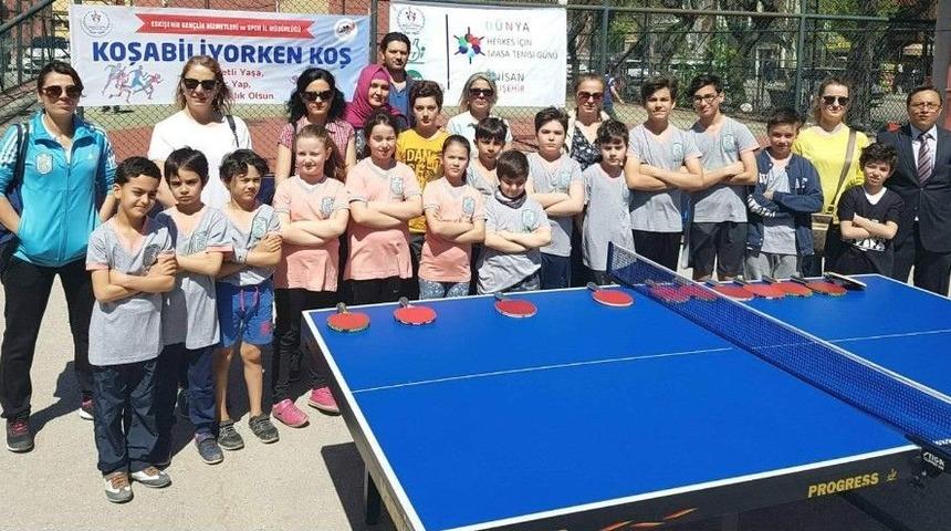 D&uuml;nya Herkes İ&ccedil;in Masa Tenisi G&uuml;n&uuml; Etkinliklerle Kutlanıyor