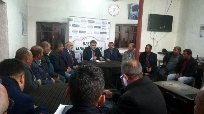 Başkan &Ouml;zg&uuml;ven, Vatandaşlarla Bir Araya Geldi