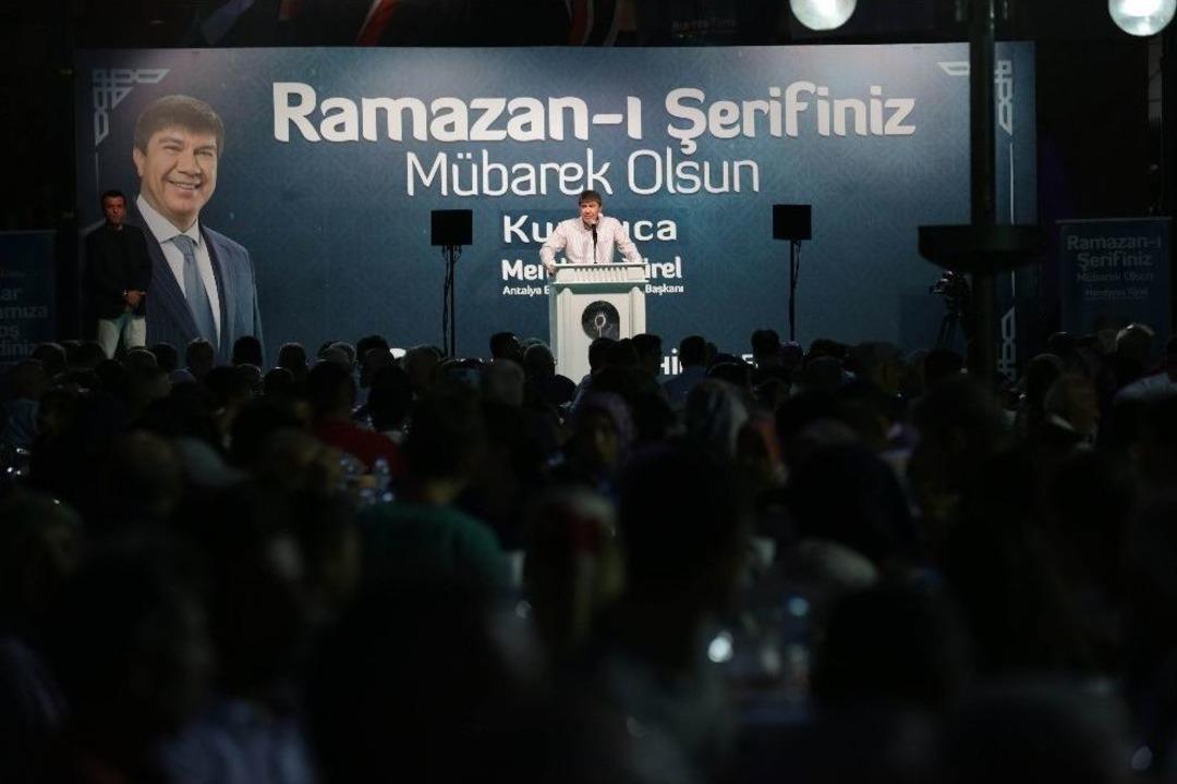 B&uuml;y&uuml;kşehir&rsquo;den Kumluca&rsquo;da İftar