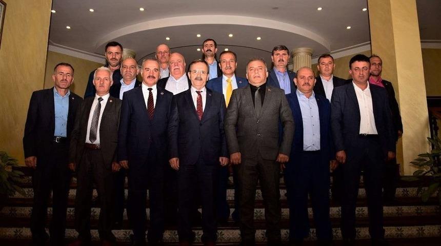 Başkan Şahin: &ldquo;muhtarlar En Yakın Mesai Arkadaşlarım&rdquo;