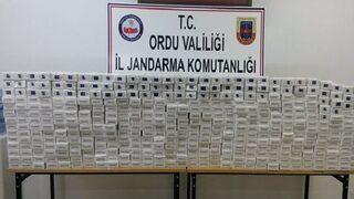 Ordu’da Kaçak İçki Ve Sigara Operasyonu