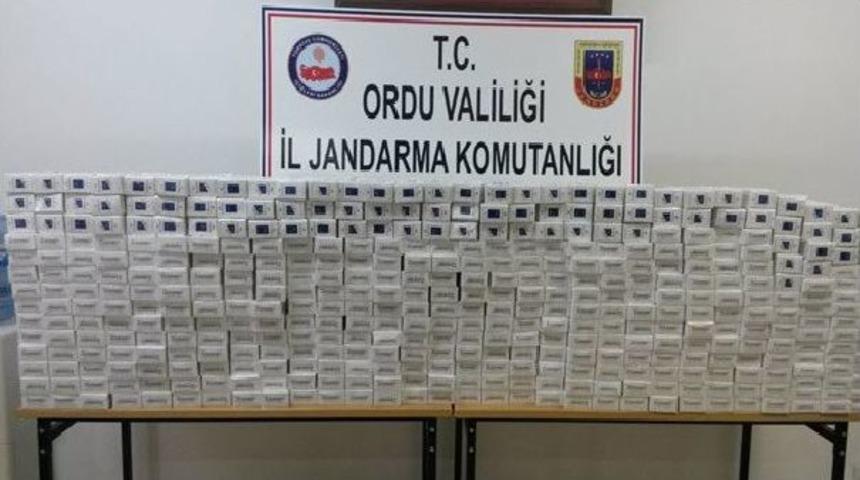 Ordu’da Kaçak İçki Ve Sigara Operasyonu
