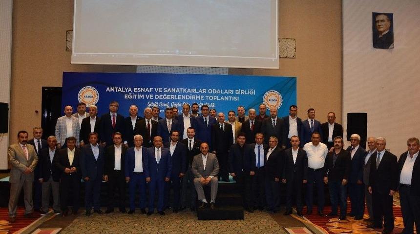 Aesob&rsquo;dan Eğitim Ve Değerlendirme Toplantısı
