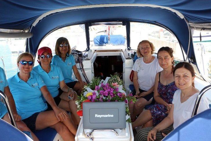 Bodrum’dan Barış İçin Yelken Açan 4 Kadın Alanya’da Mola Verdi G5