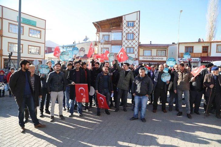 Narman’da Abd’nin Kudüs’ü İsrail’in Başkenti Olarak Tanımasına Tepki G1