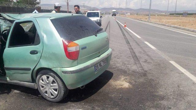 Yazıhan’da Kaza: 1 Yaralı