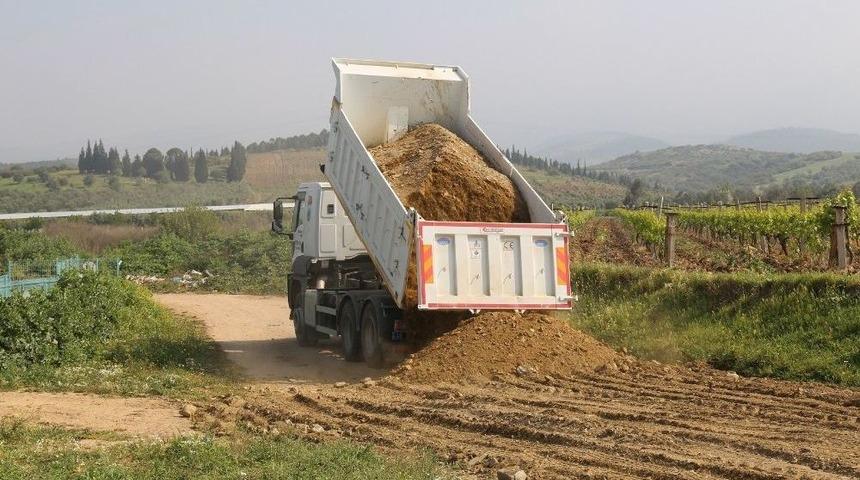 Turgutlu&rsquo;da Ova Yolları Yaza Hazırlanıyor