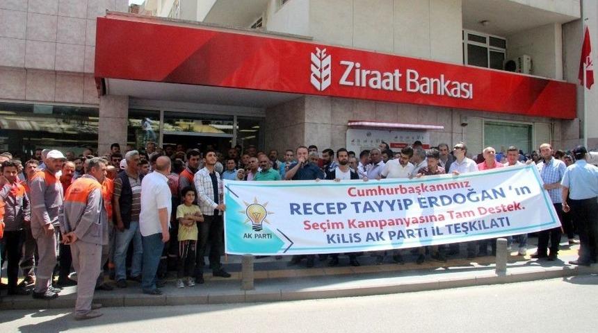 Y&uuml;zlerce Kilisli Cumhurbaşkanı Erdoğan&rsquo;ın Se&ccedil;im Kampanyası İ&ccedil;in Bağış Yaptı