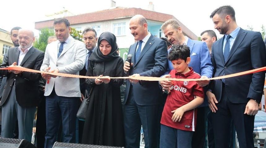 Fevzi Çakmak Camii, Bakan Süleyman Soylu’nun Katıldığı Törenle İbadete Açıldı