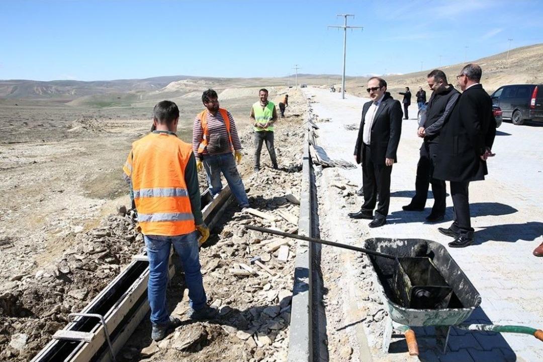 Vali Ali Hamza Pehlivan Osb&rsquo;de Son Aşamaya Gelen &Ccedil;alışmaları İnceledi